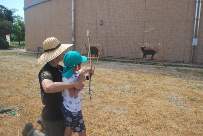 弓矢体験