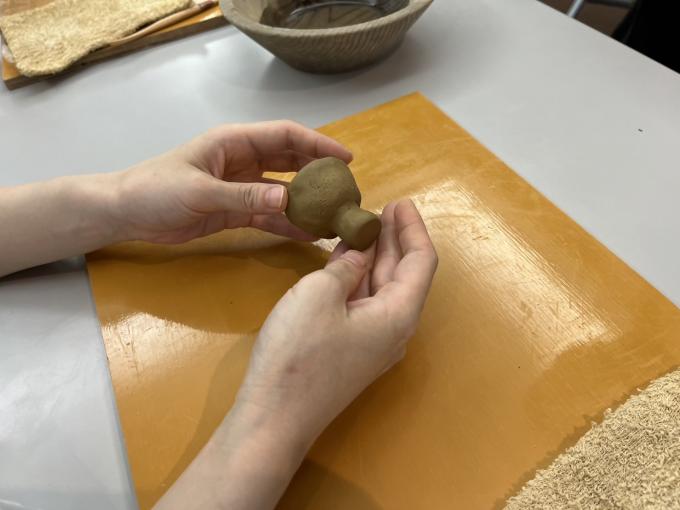 ミニチュア土器づくり