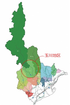 玉川位置図