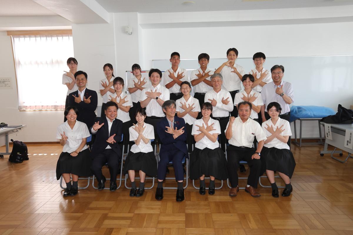 意見交換会の集合写真