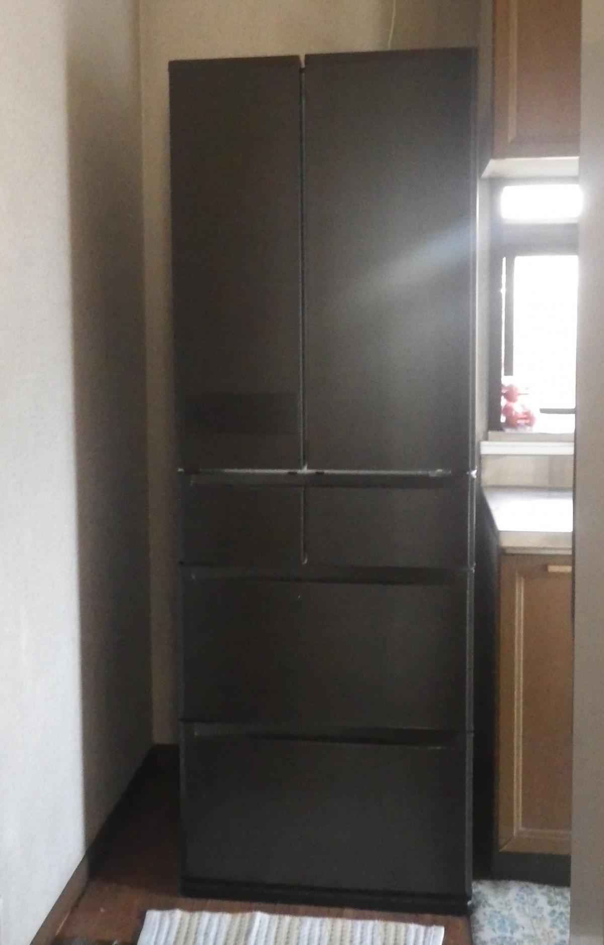 贈呈された冷蔵庫