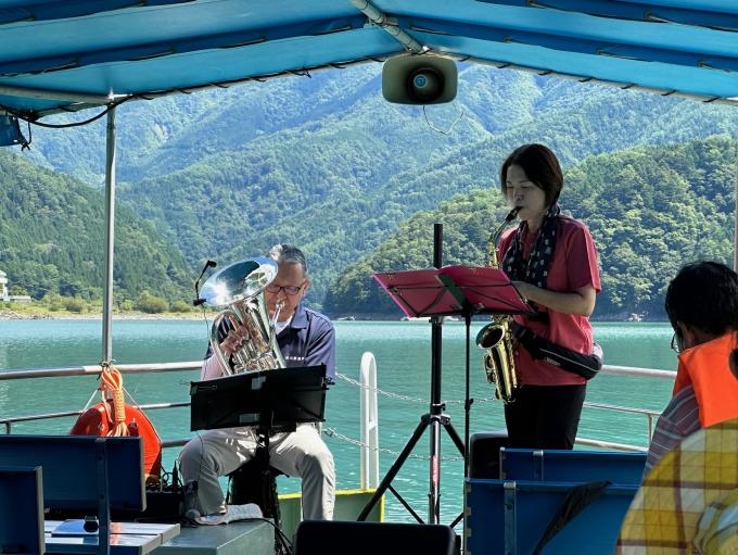 湖上音楽まつりの様子