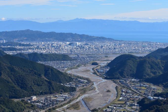 ダイラボウ山頂からの景色