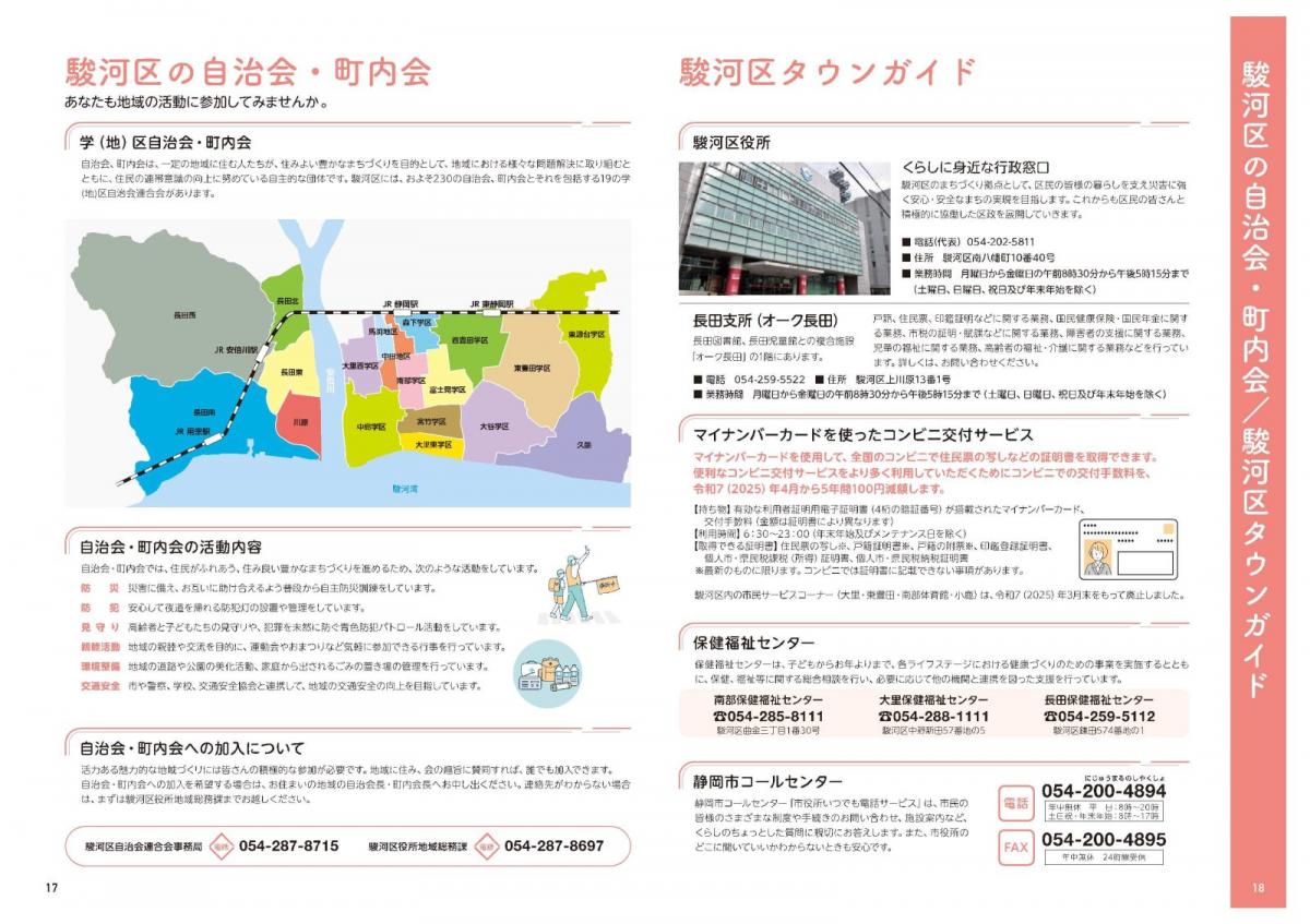 自治会町内会・タウンガイド