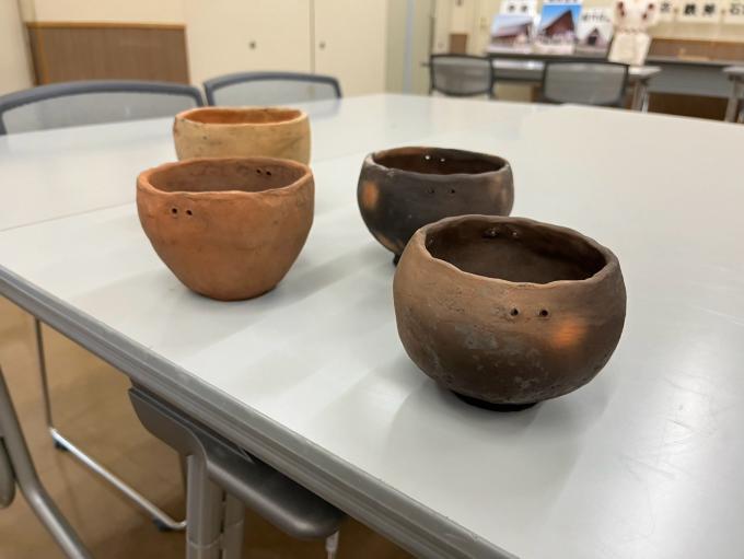 土器づくり完成品