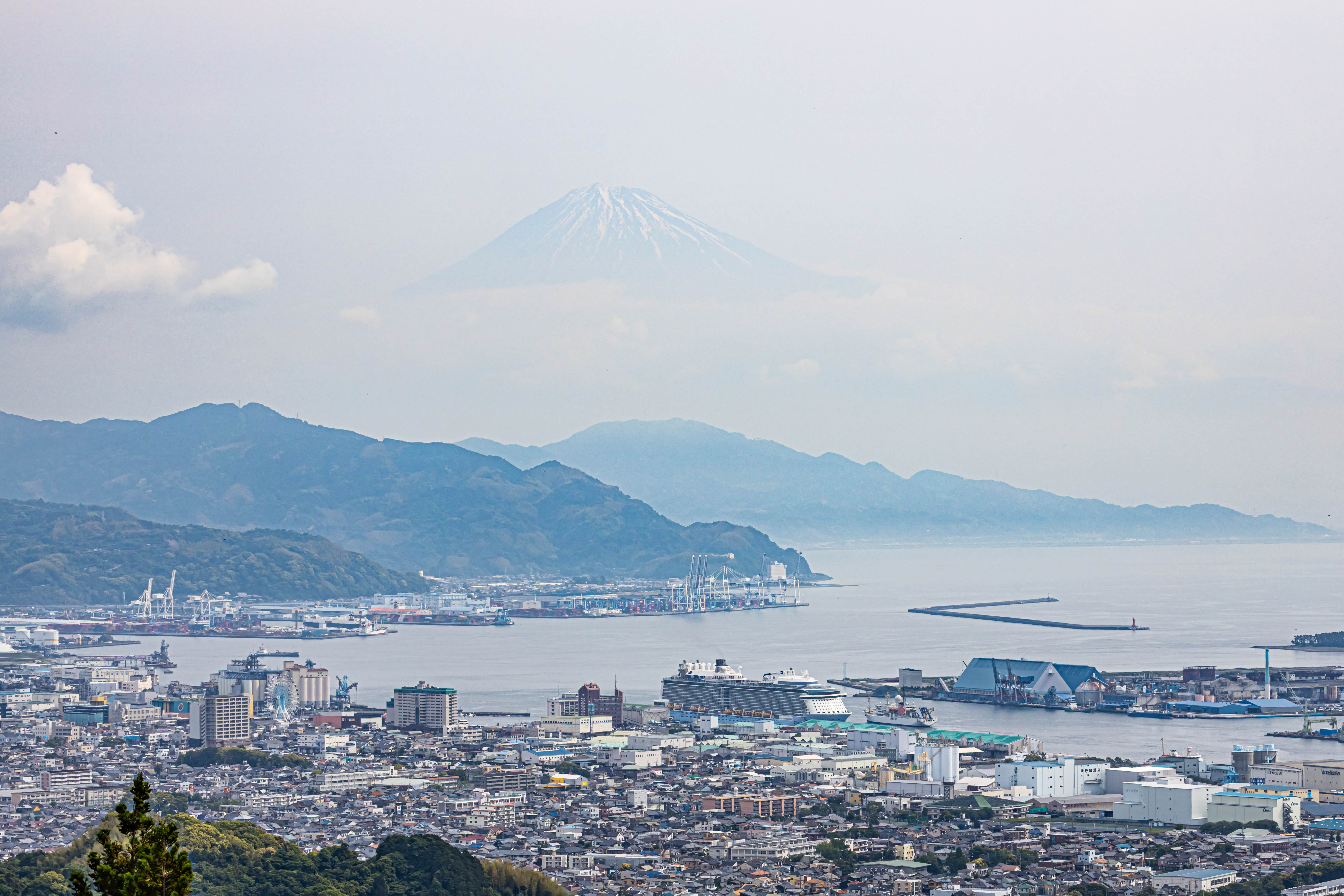 清水港の風景
