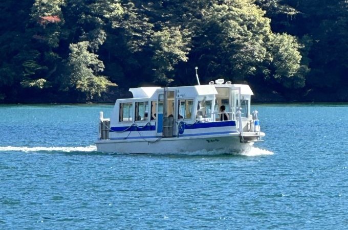井川湖渡船