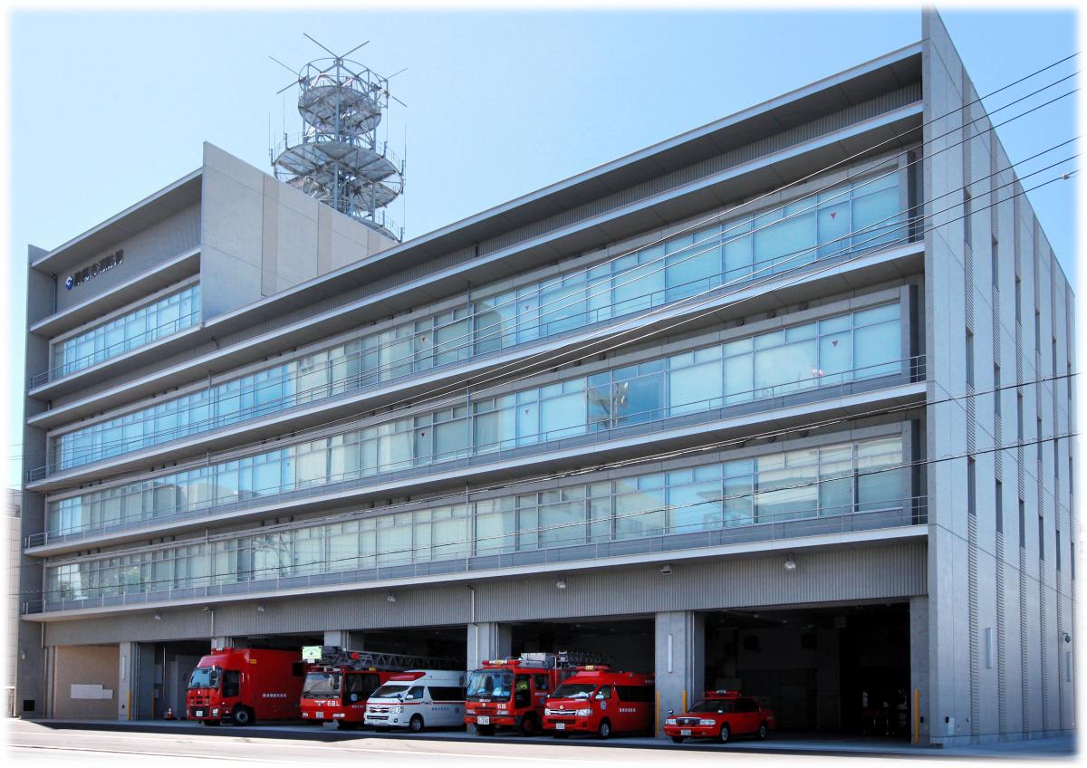 消防局庁舎（平成27年度供用開始頃）