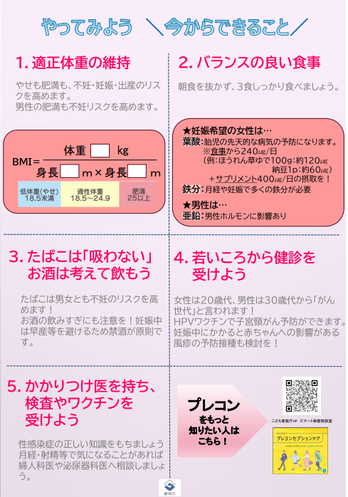 プレコンチラシ