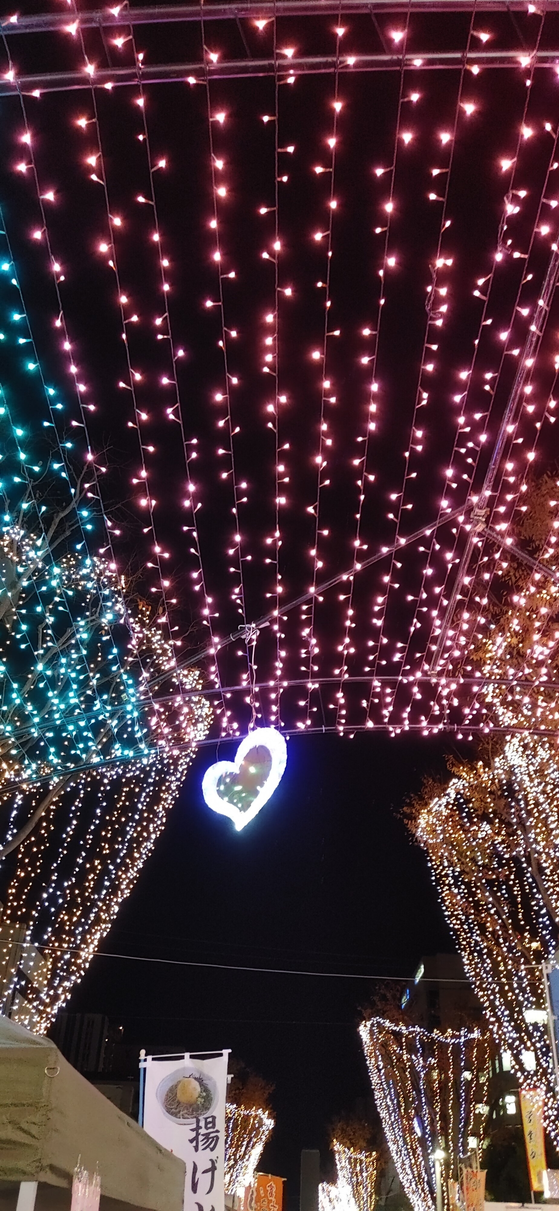 輝くイルミネーション