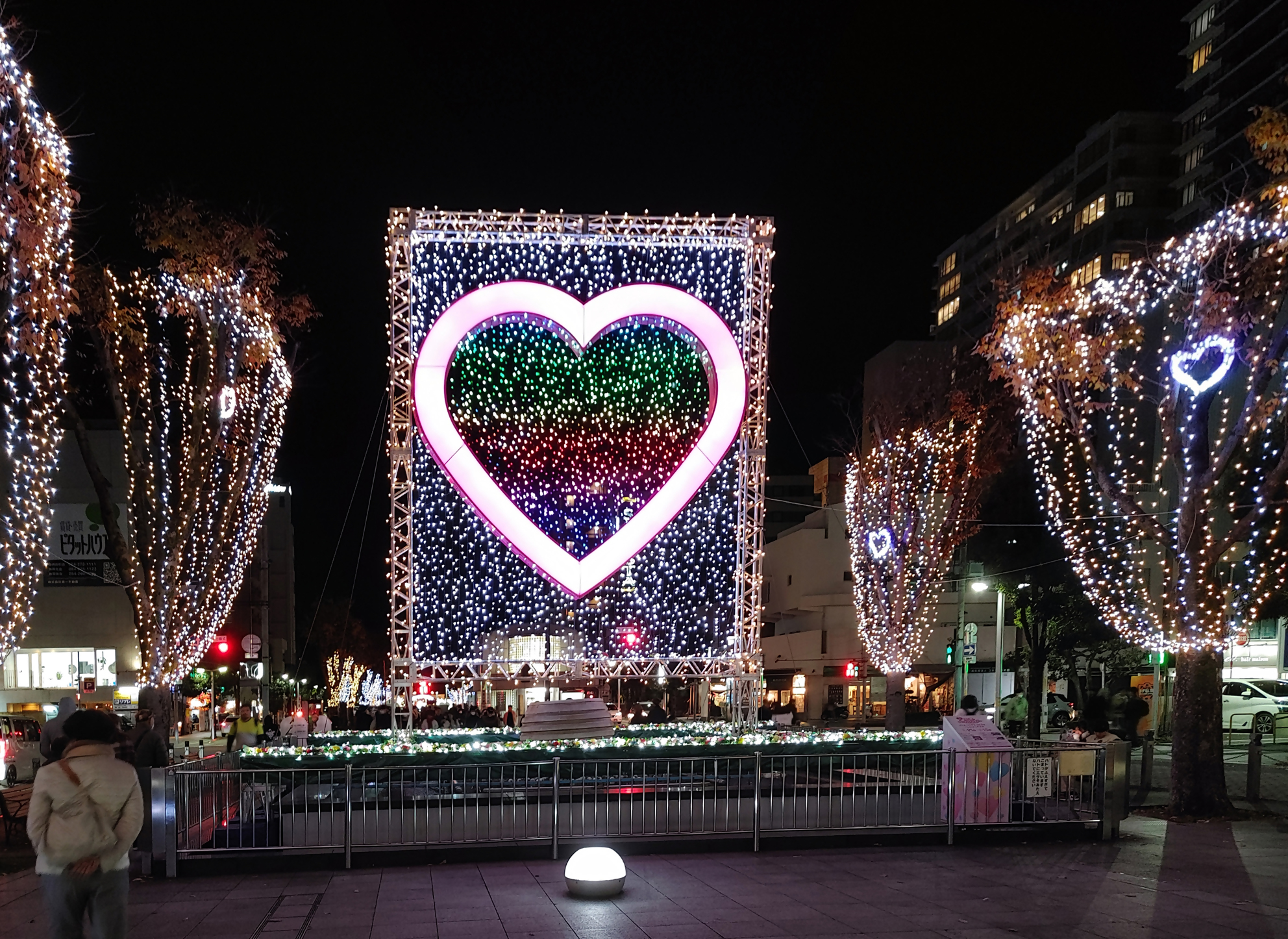 輝くイルミネーション