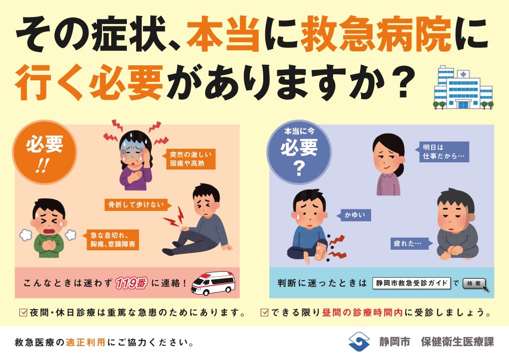 適正利用啓発ポスター