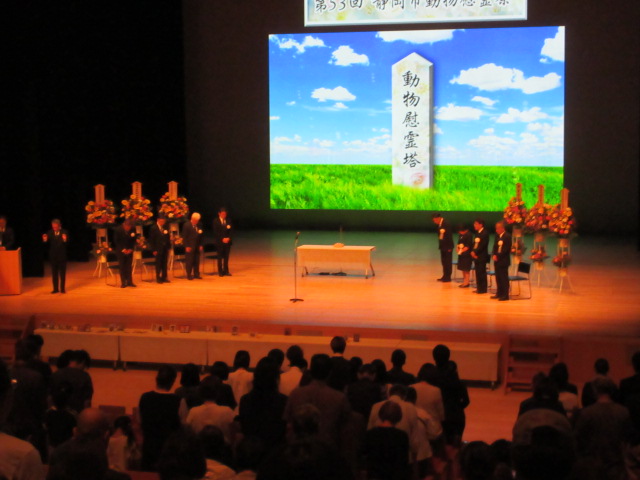令和7年度慰霊祭の様子