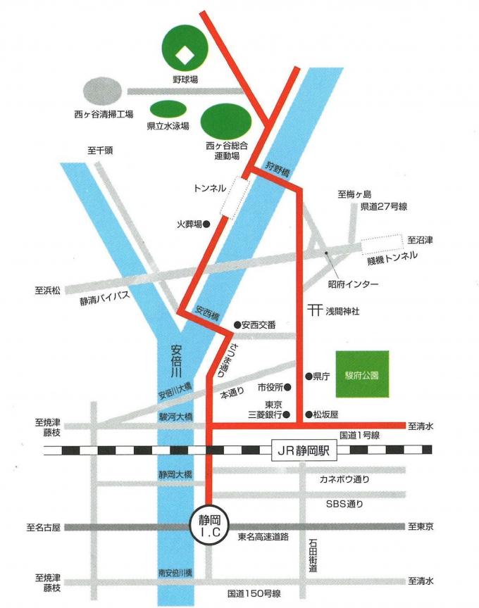 西ケ谷地図