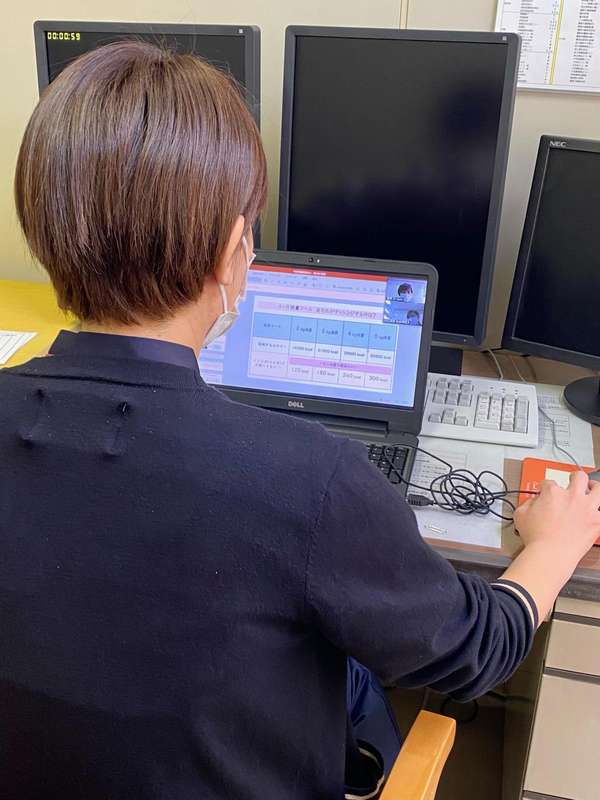 ICT-1オンライン面談の様子