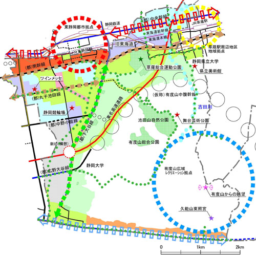 豊田地域　地域整備方針図