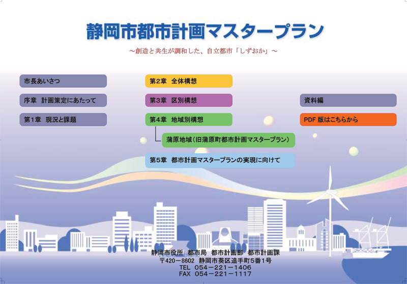 静岡市都市計画マスタープラン　トップページ