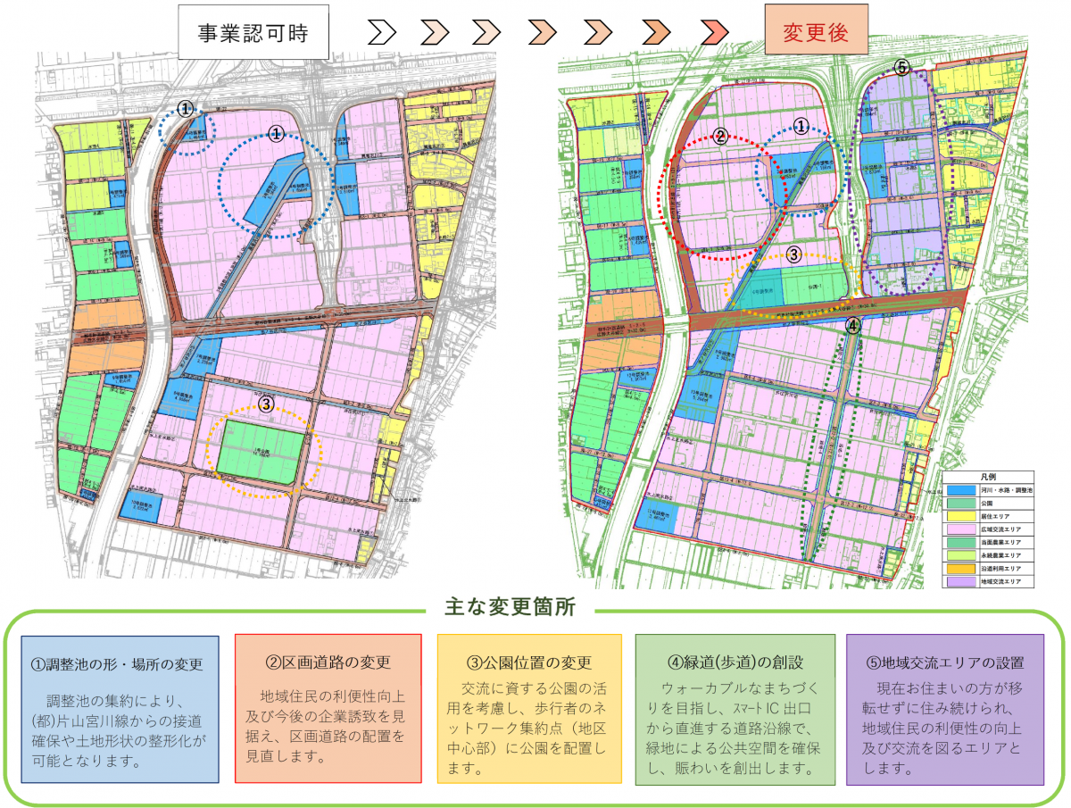 変更土地利用計画図