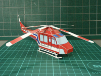 消防ヘリコプターの写真