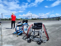 競技用の車いす