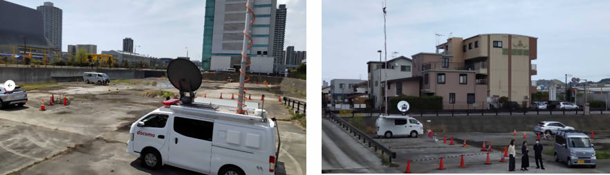 災害時の取り組みの様子