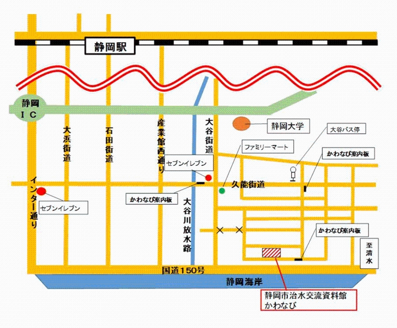 かわなび案内地図