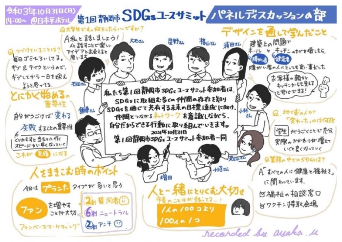 「持続可能な社会の構築に向けたメッセージ」