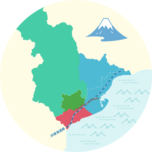 静岡市 地図ベース